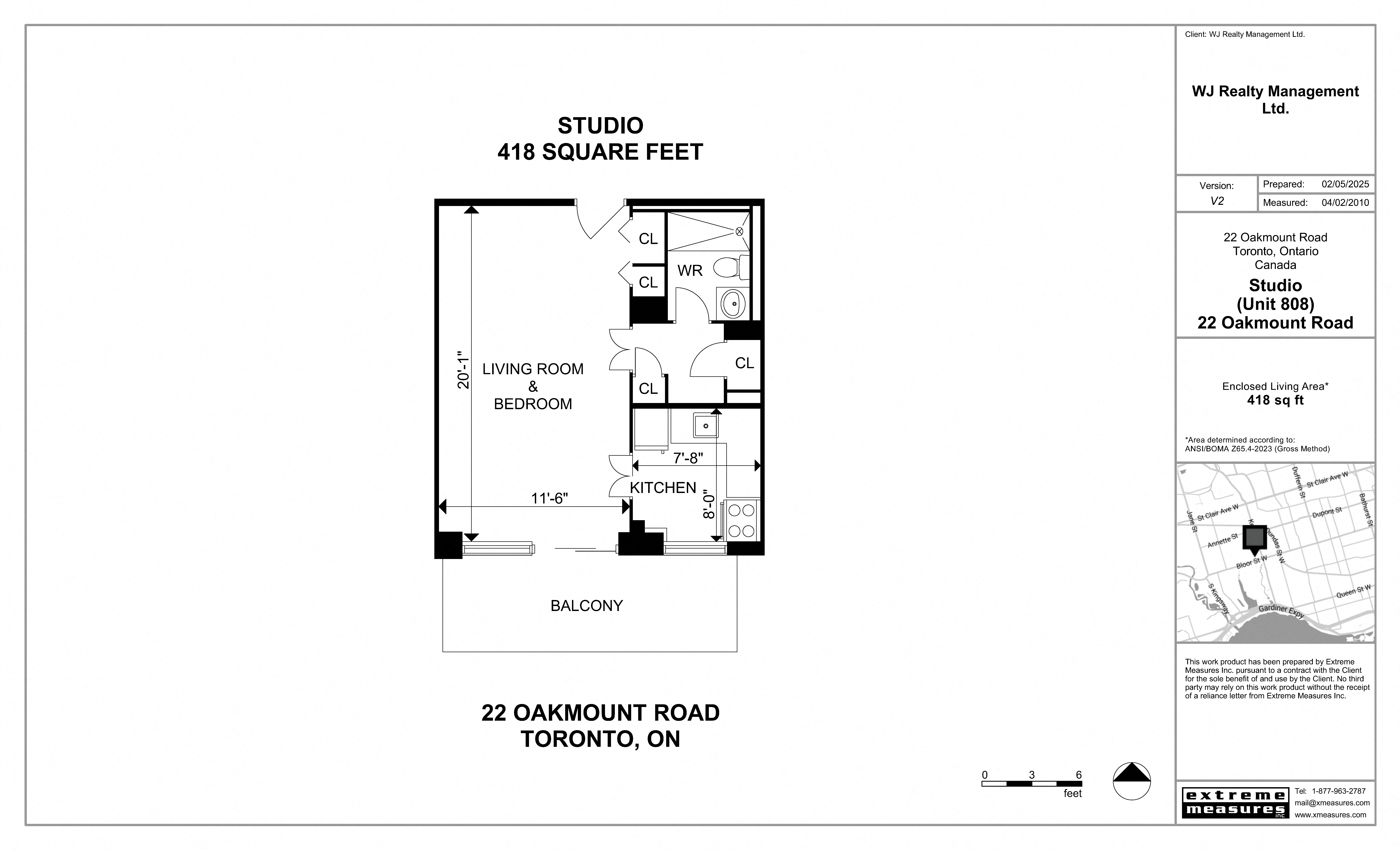 Studio Floorplan