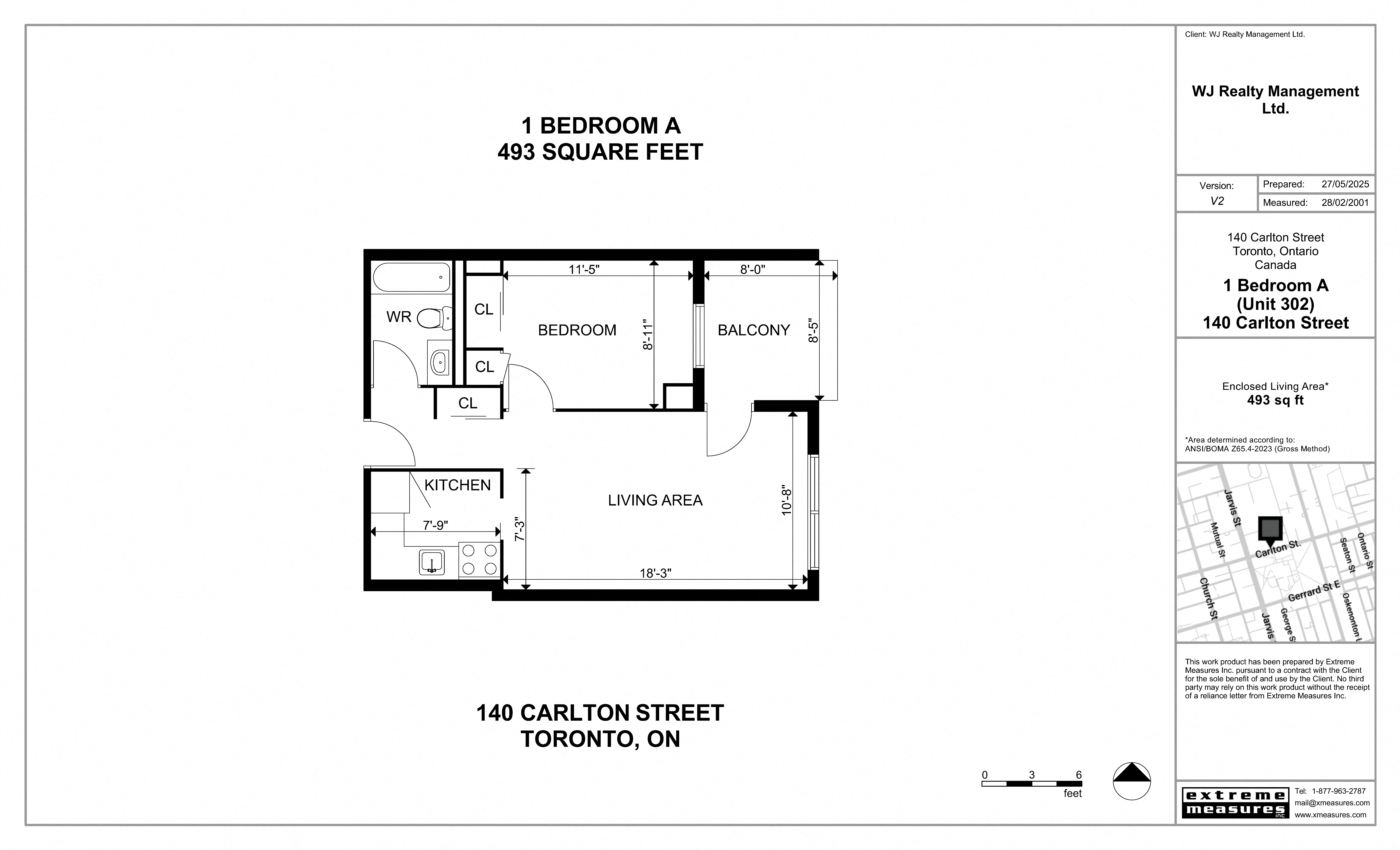 1 Bedroom A Floorplan