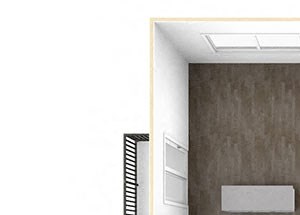 Two Bedroom Floor Plan Two Bedroom Floor Plan at Skyline Tower Apartments, Indiana