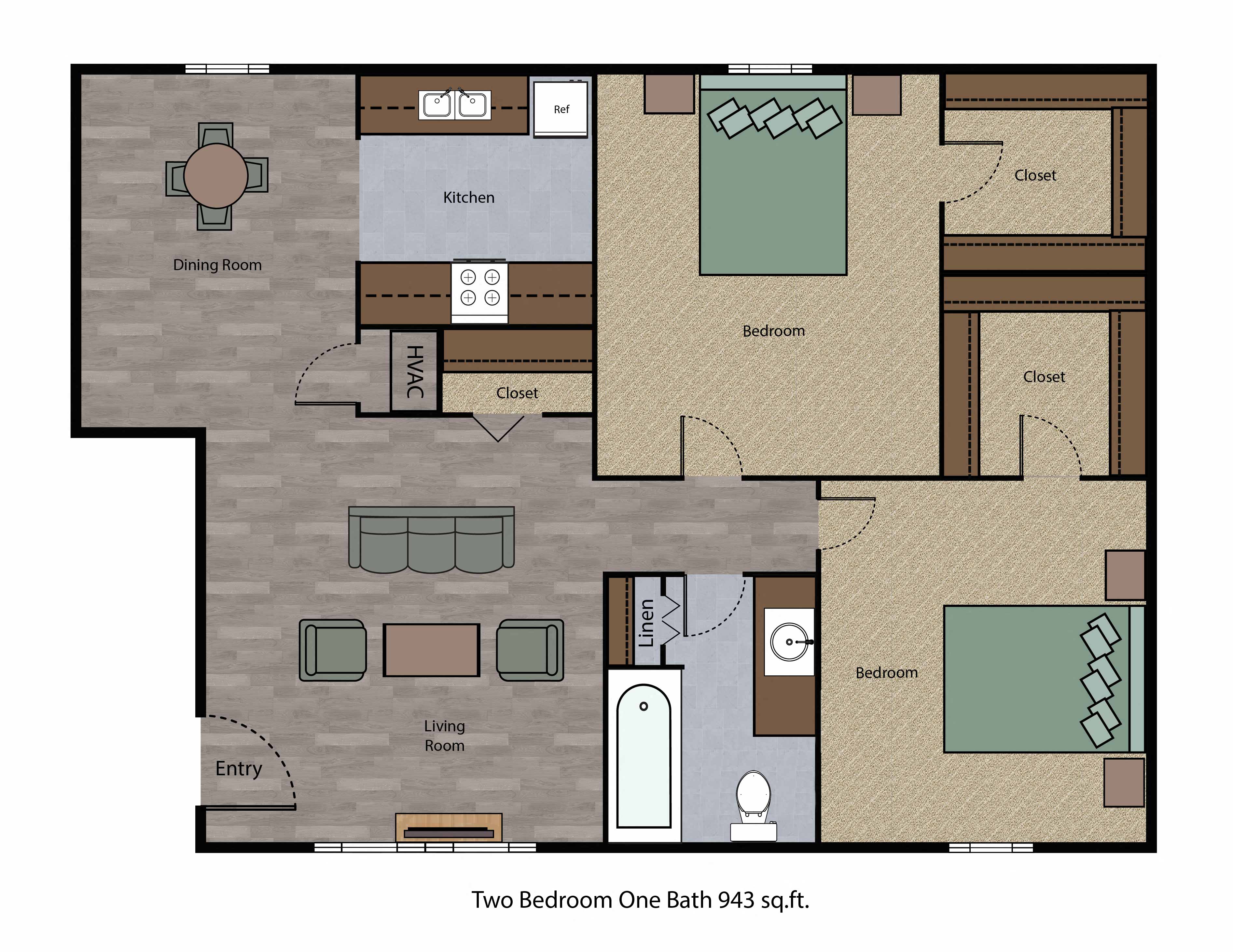 Two Bedroom