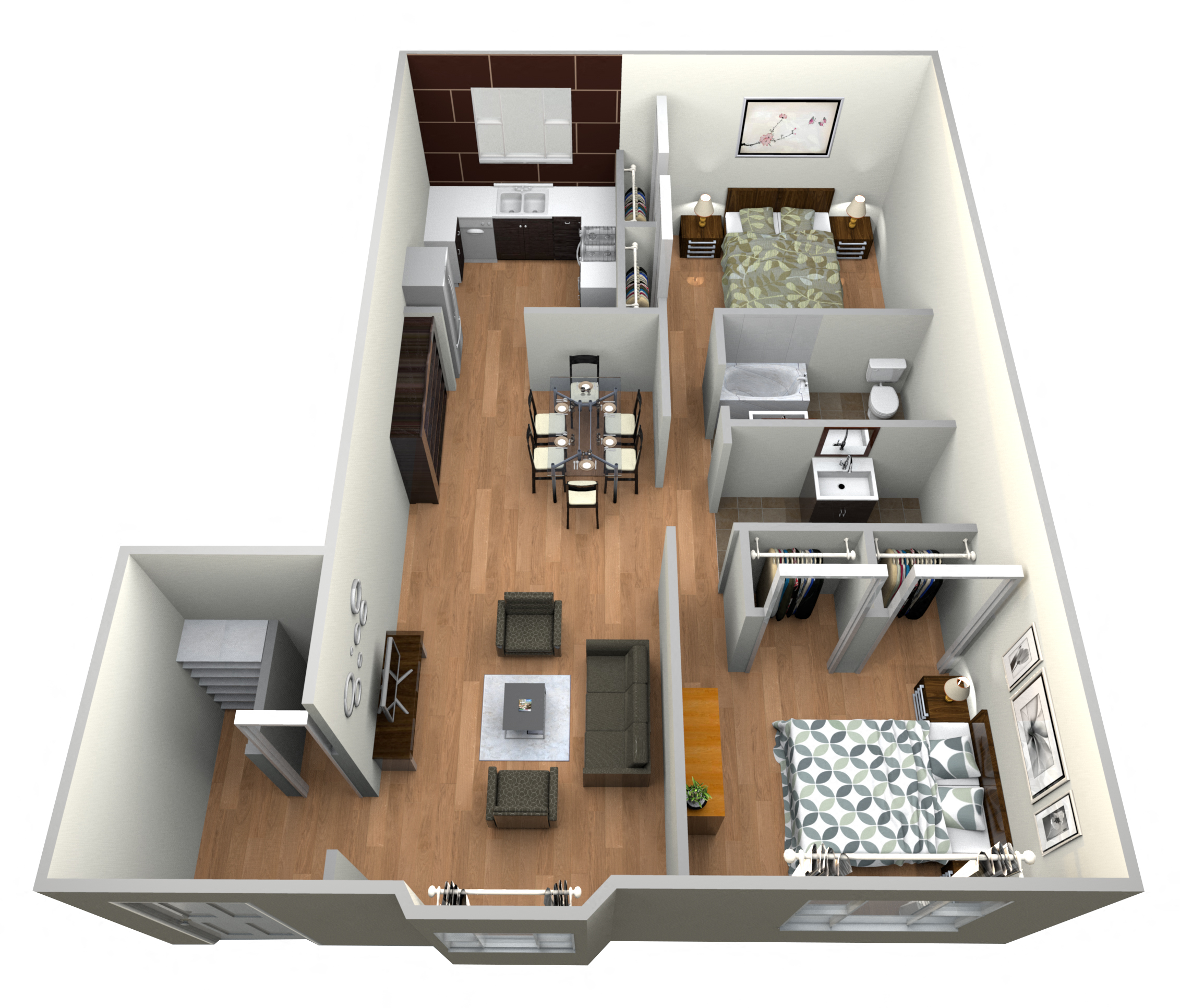 Esperanza - 2 Bedroom w/ 2 Baths