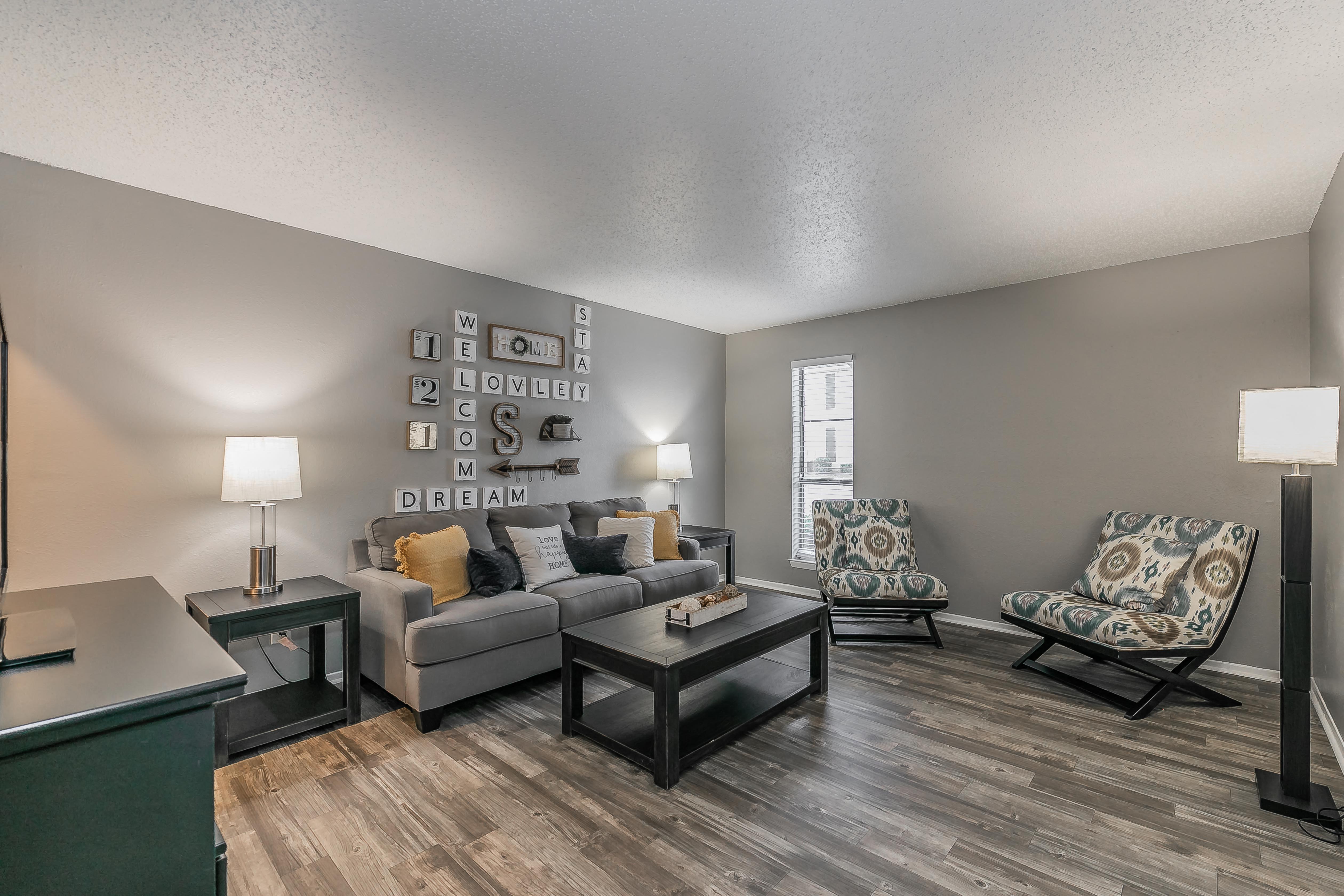 Two Bedroom living area