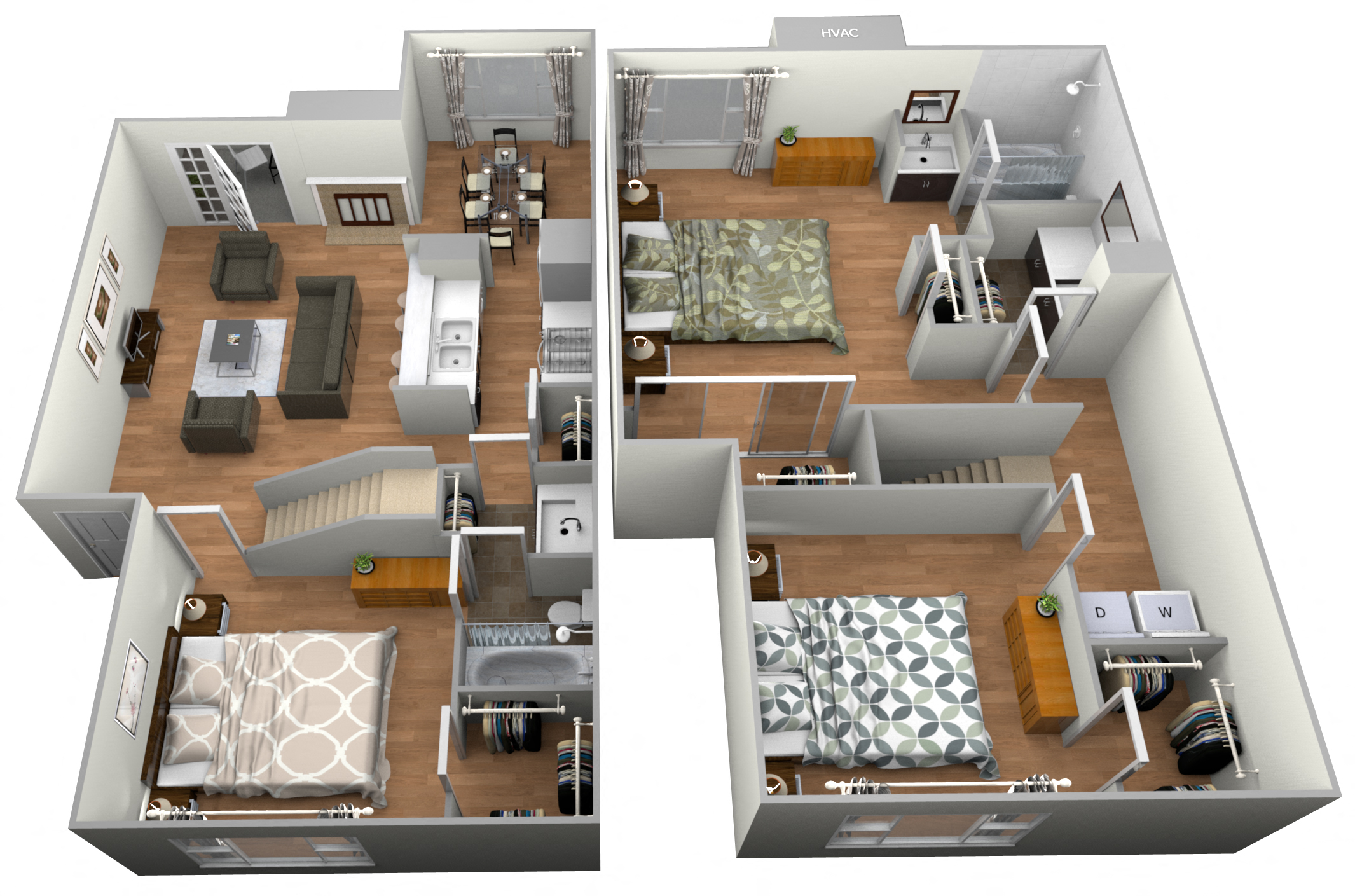 King Ranch - 3 Bedroom  2 Baths