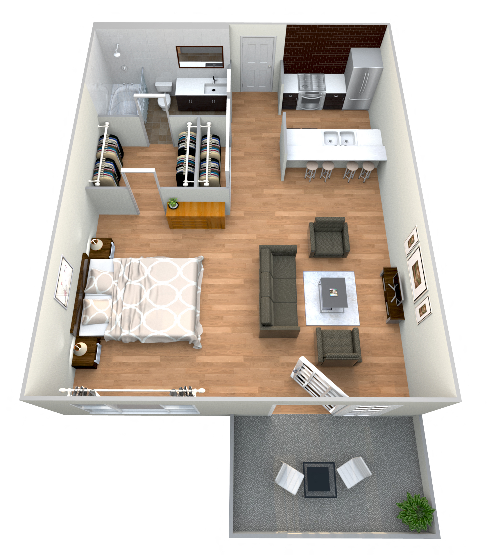 Little Spur - 1 Bedroom 1 Bath