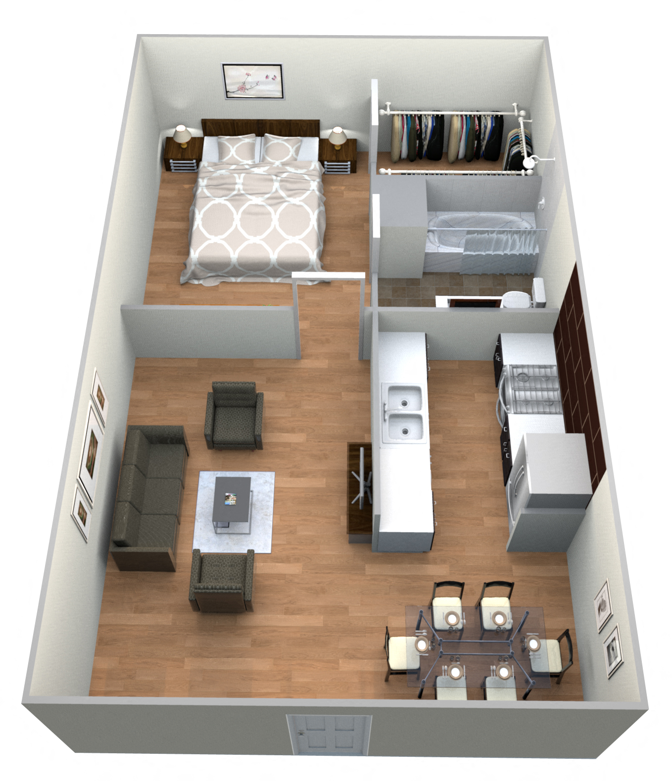 607 Fillmore Studio-2 Beds Apartment for Rent - Photo Gallery 28