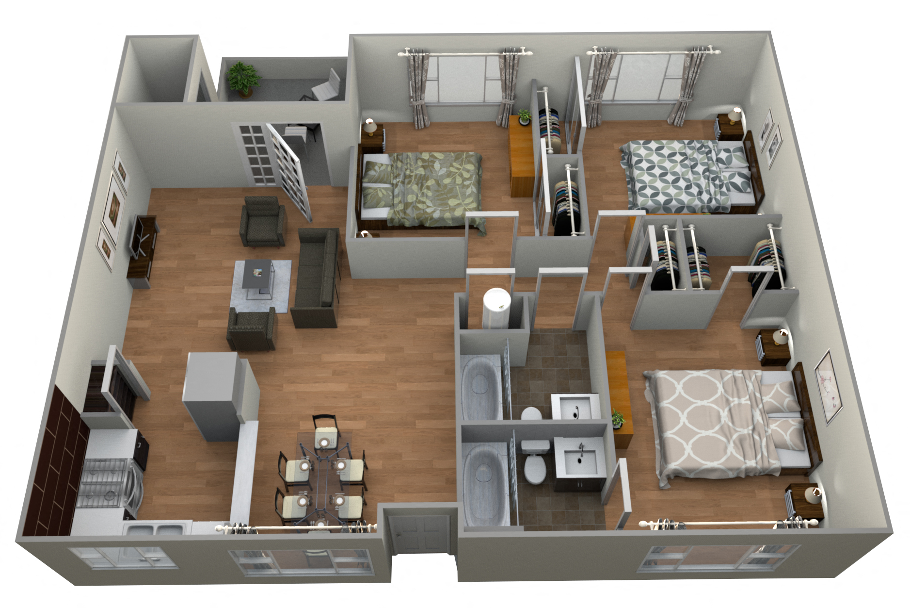 Rio Grande - 3 Bedroom w/ 2 Baths