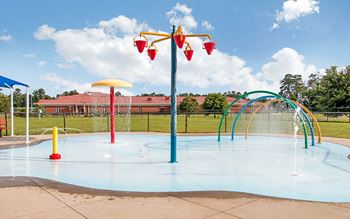 Splash parks and covered splash pad