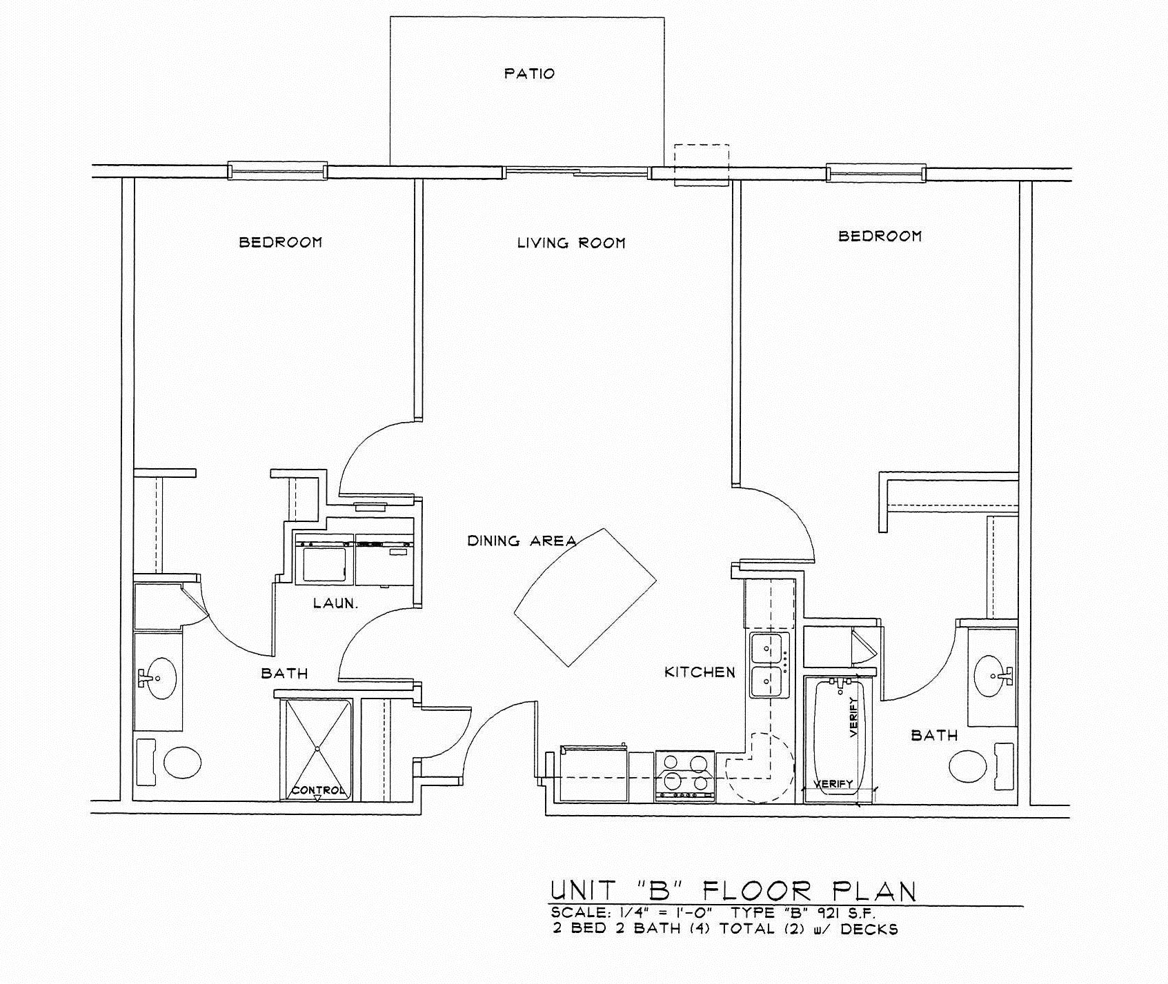 2 Bedroom 2 Bathroom