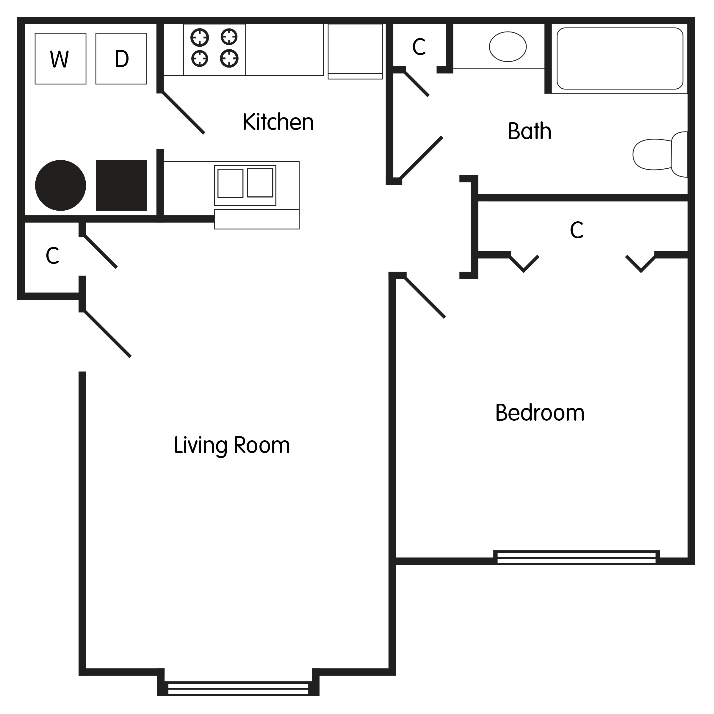 Floor Plans of Hampton Place in Louisville, KY Floor Plans of Hampton Place in Louisville, KY