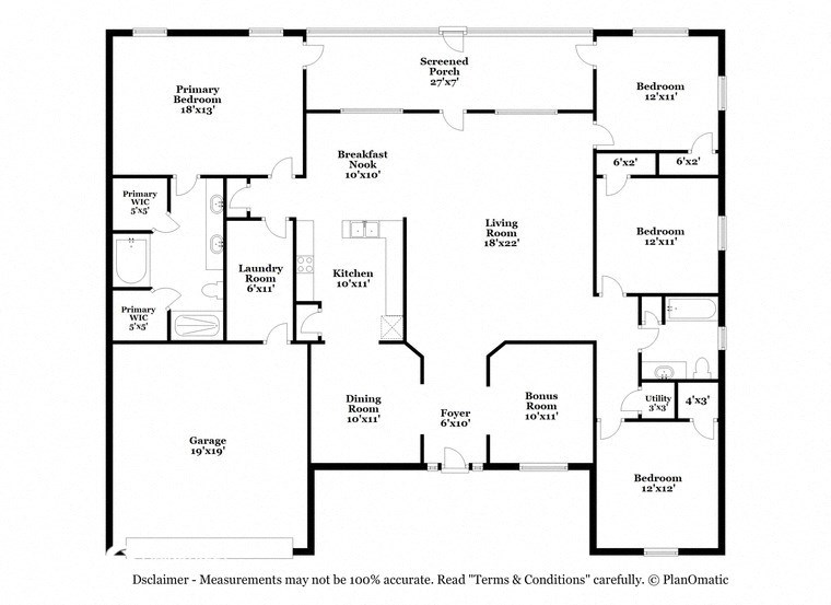 this floor plan is an approximation and may not include the most recent information