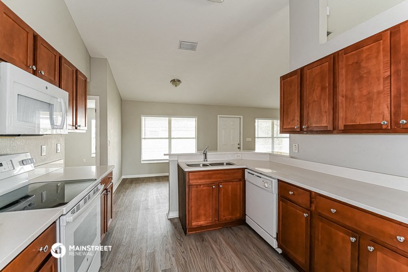 the kitchen is clean and ready for us to use