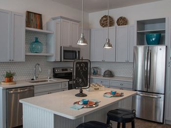 Stainless Steel Appliances With French Door Refrigerator at Mayfaire Flats, Wilmington