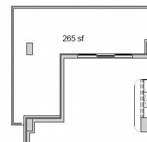 Floor plan of a 2 bed, 2 bath apartment at Amesbury Gate in Bedford, NS