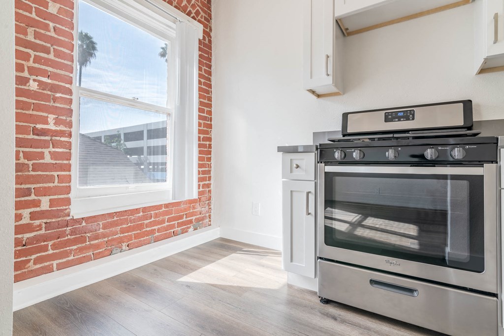 Kitchen with new appliances