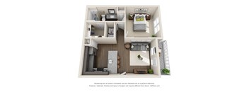 A2p Floor Plan at Viridian, Texas, 78244