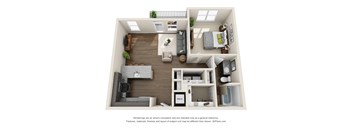 A4p Floor Plan at Viridian, San Antonio, TX, 78244