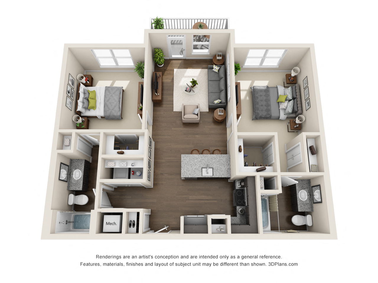 Floor plan at Viridian,San Antonio,Texas