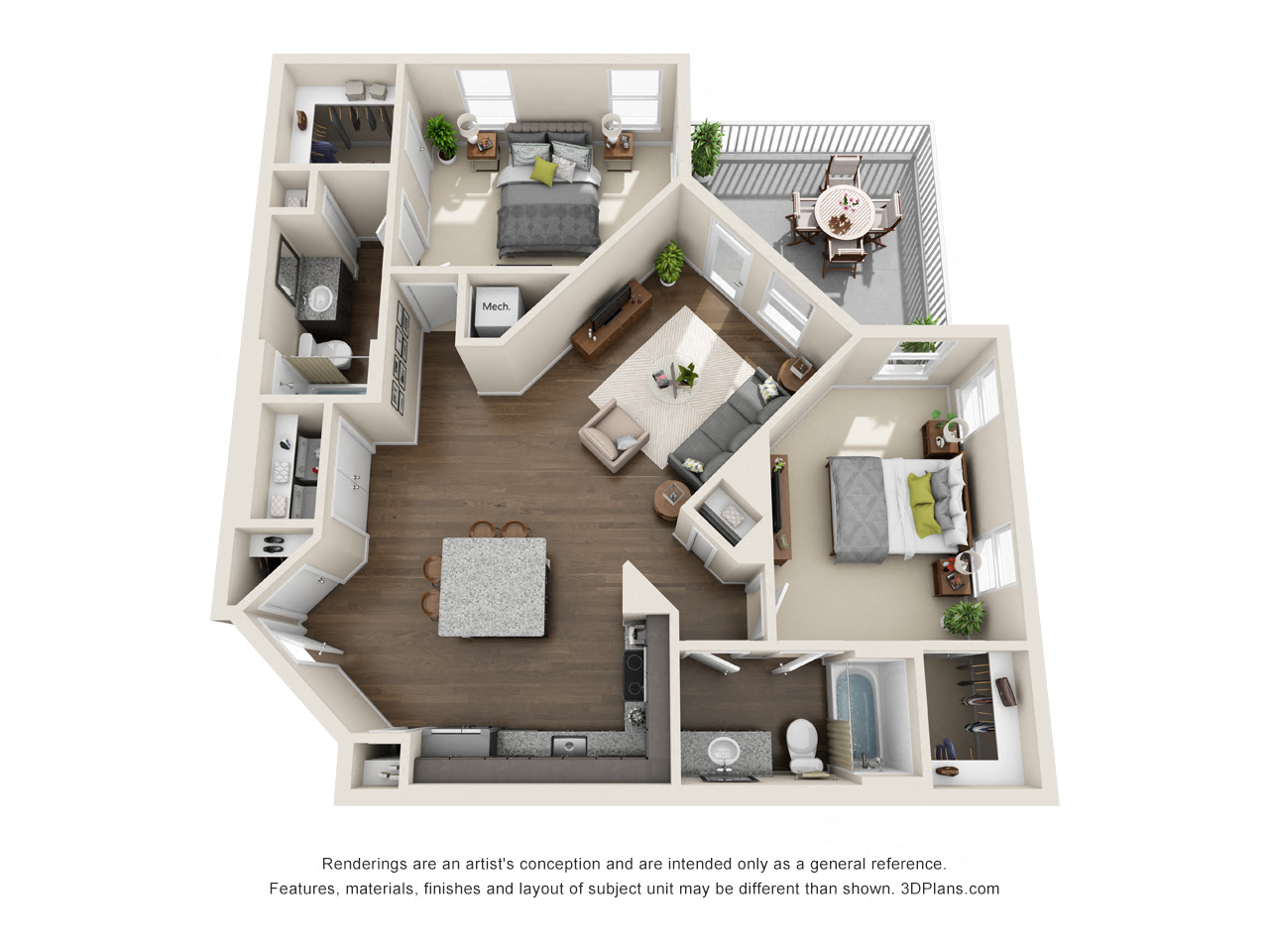 Floor plan at Viridian,San Antonio,Texas