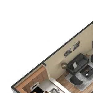One bedroom floor plan l The Retreat Apartments for rent in Santa Clarita CA