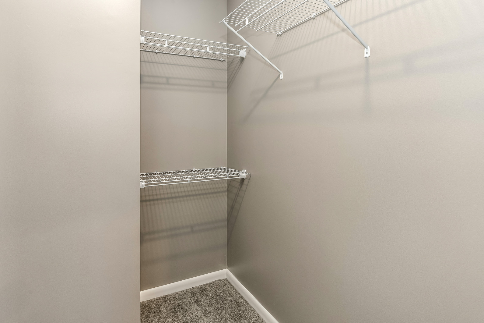 Walk-in closets at The Apartments at Lux 96 in Papillion, NE