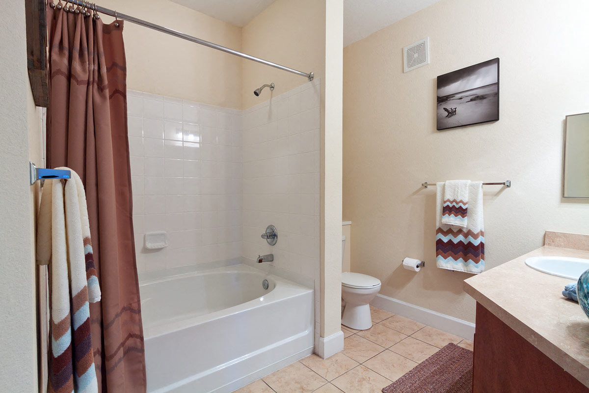 Bathroom at Cypress Pointe Apartments in Orange Park, FL