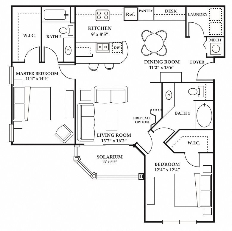 Floor Plans of Cypress Pointe in Orange Park, FL