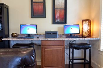 Work Station at Cypress Pointe Apartments in Orange Park, IL