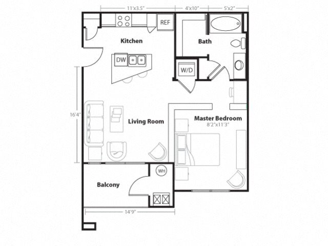 Granite Floor Plan 1