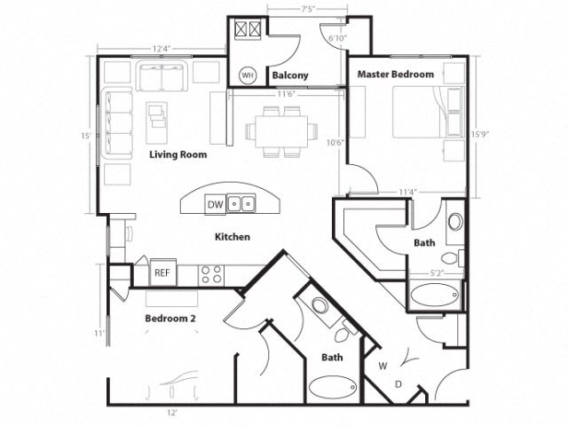 Sandstone Floor Plan 4