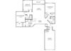 Three bedroom two bathroom C1 floorplan at Waterstone at Wellington Apartments in Wellington, FL