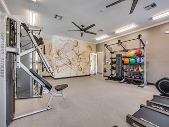 newly renovated fitness center | Carrington at Barker Cypress Cypress TX