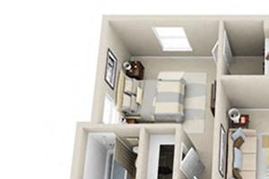 2 bedroom floor plan | Carrington at Barker Cypress Cypress TX