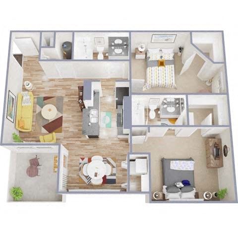 2550 Quarry Lake Studio-2 Beds Apartment for Rent - Photo Gallery 20