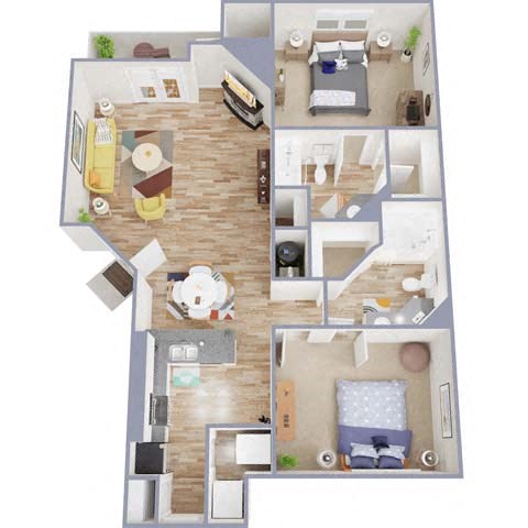 2550 Quarry Lake Studio-2 Beds Apartment for Rent - Photo Gallery 21