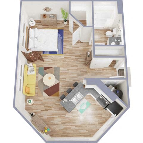 2550 Quarry Lake Studio-2 Beds Apartment for Rent - Photo Gallery 15