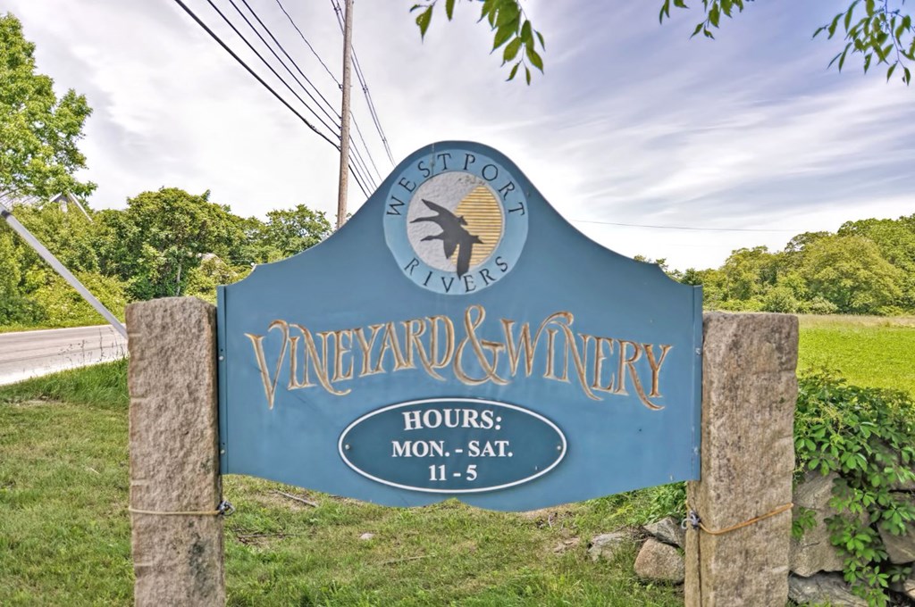 the sign at the entrance to vaughn yard and nursery