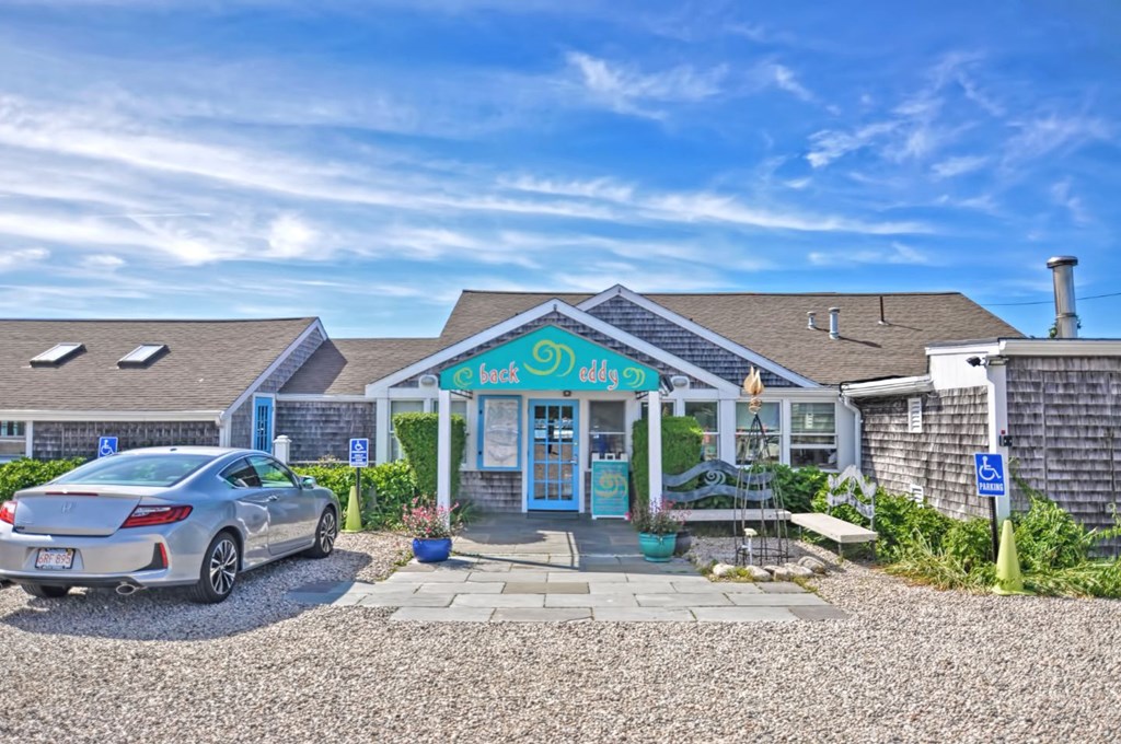 a building with a car parked in front of it