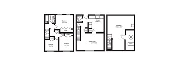 Three Bedroom Townhouse