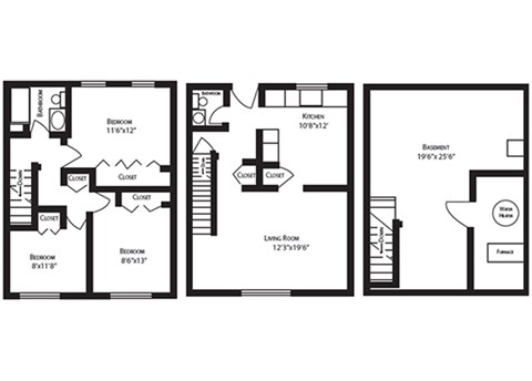 5757 W. Hickory Hollow Dr. 1-3 Beds Townhouse, Affordable, Cooperative for Rent - Photo Gallery 8