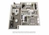 Sapphire Floor Plan Sapphire Floor Plan at Beckstone Apartments, Summerville, SC