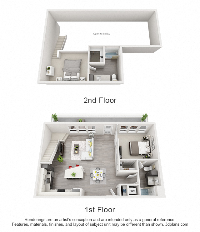 Two Bedroom Floor Plan - B12