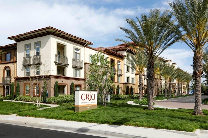 Aria in Cerritos the preserve at ballantyne commons community sign