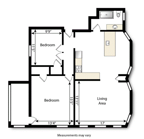 1526 Lafayette Street Studio-2 Beds Apartment for Rent - Photo Gallery 7