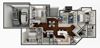 3 bedroom apartment floor plan