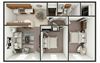two bedroom apt floor plan