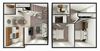 2 bedroom townhome floor plan