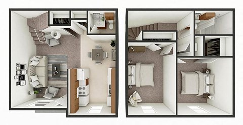 two bedroom townhome floor plan lubbock tx