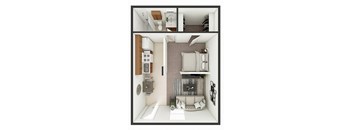 studio apartment floor plan lubbock tx
