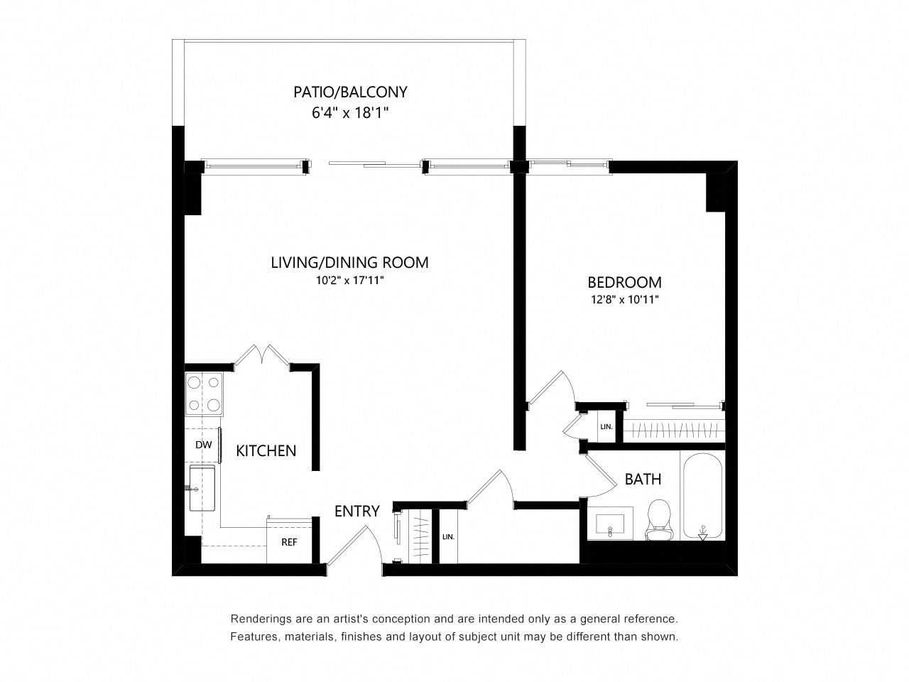 1 Bedroom