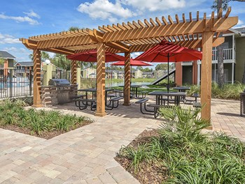 Picnic and Grilling Area Shaded Grilling Area - Photo Gallery 4